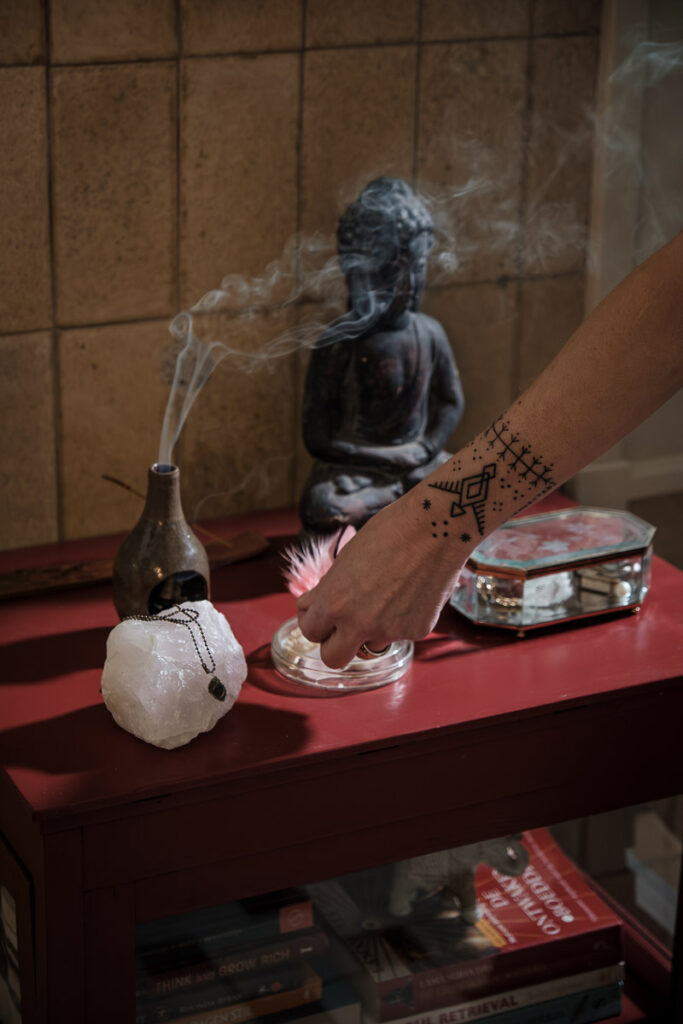 Andrea de Groot wierook